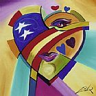 Love Canvas Paintings - Love American Style III